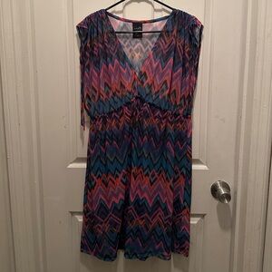 Colorful Catalina swimsuit cover up